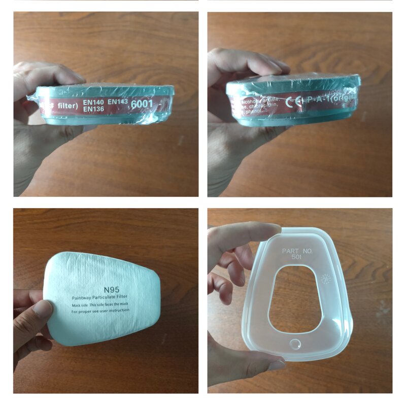 Reusable Half Face Respirator Manufacturer - 6800 Anti Chemical Gas Mask