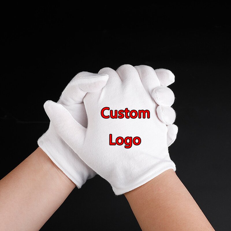 Cotton Gloves Supplier - Cheap Soft Durable Ceremonial Personalized
