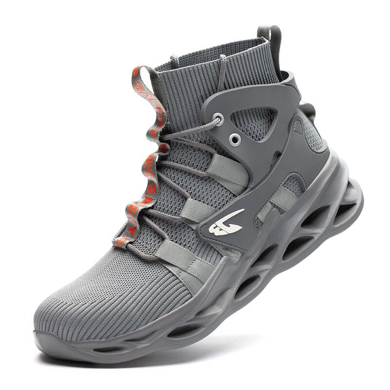 Flying Woven Safety Shoes Supplier - Climbing Rubber Sheet Men Hiking Fashion