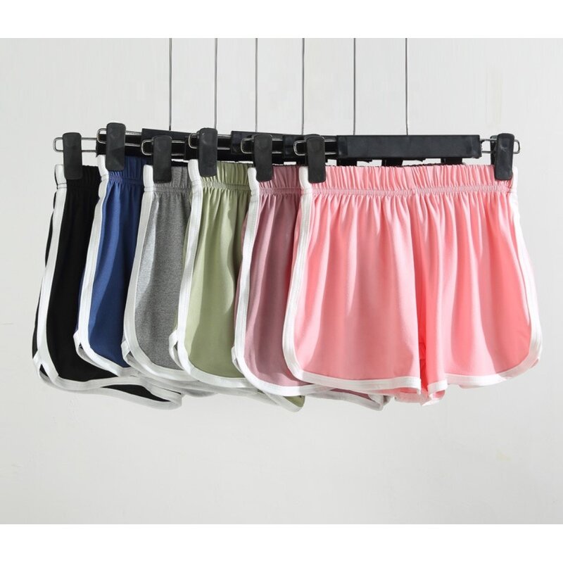 Sports Shorts Manufacturer - 2023 Summer Elastic Drawstring Patchwork Soft