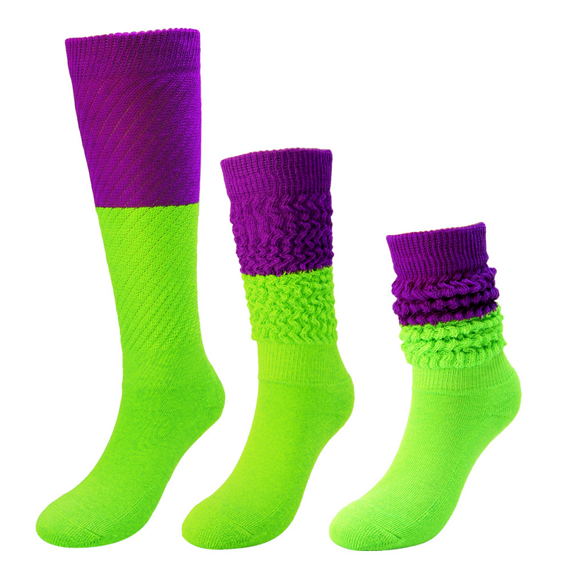 Slouch Socks Factory - Wholesale Custom Logo Ladies Colorful Knitted