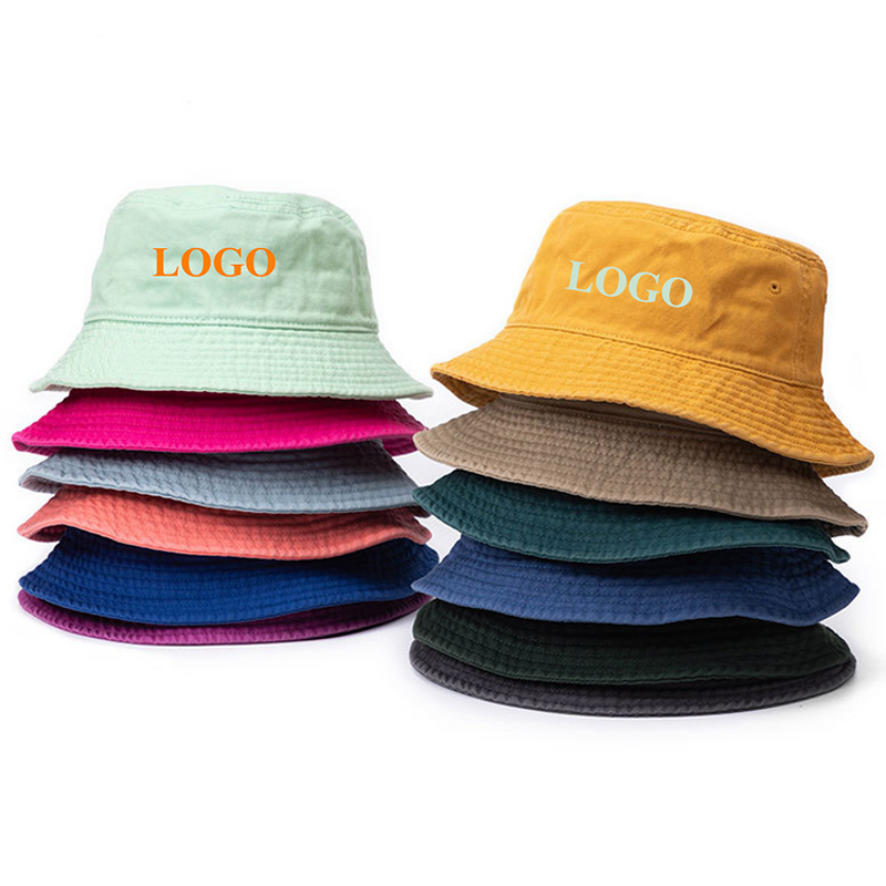 Bucket Hats Factory - Wholesale Custom Pure Cotton Reversible 3D Embroidery