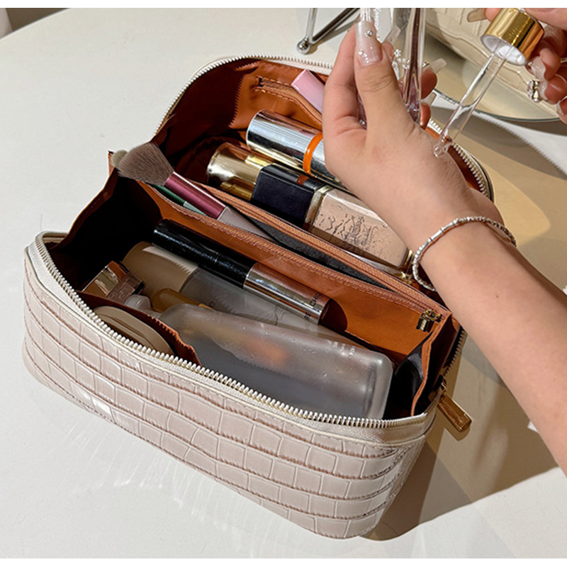 Makeup Bag Factory - Wholesale Custom Logo Stone Grain Animal Print