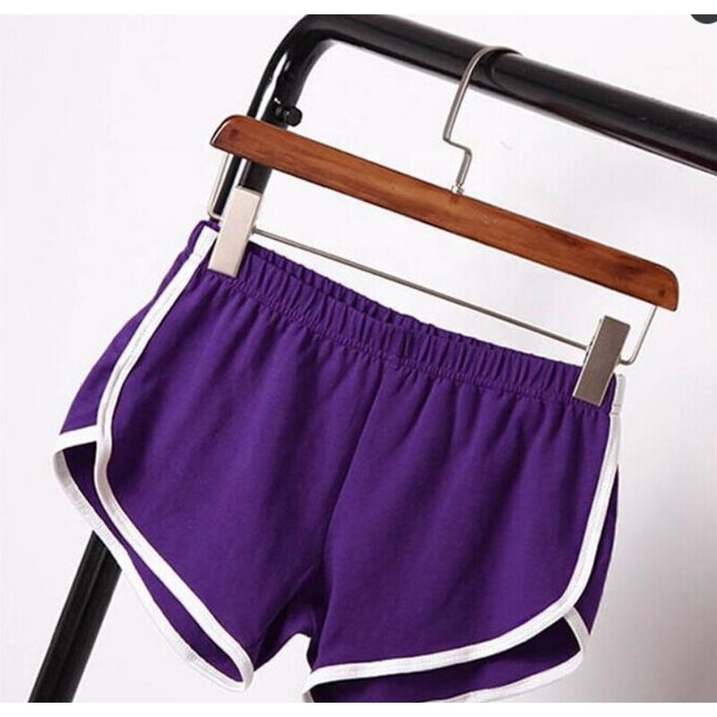 Sports Biker Shorts Factory - Wholesale Candy Color Hot Pant Elastic Fashion
