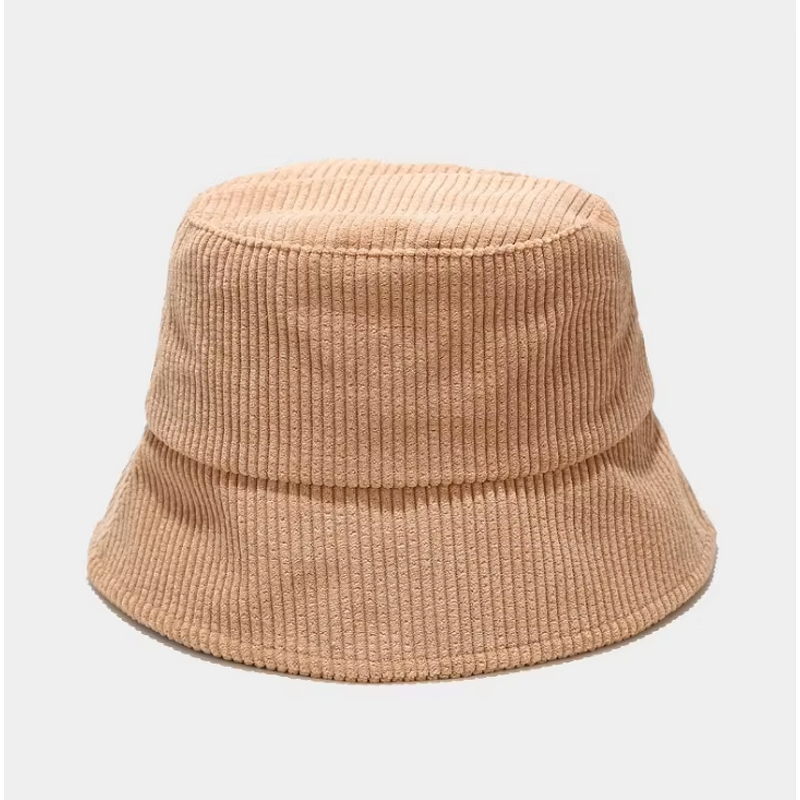 Bucket Hat Supplier - Wholesale Autumn Winter Korean Retro Corduroy Travel