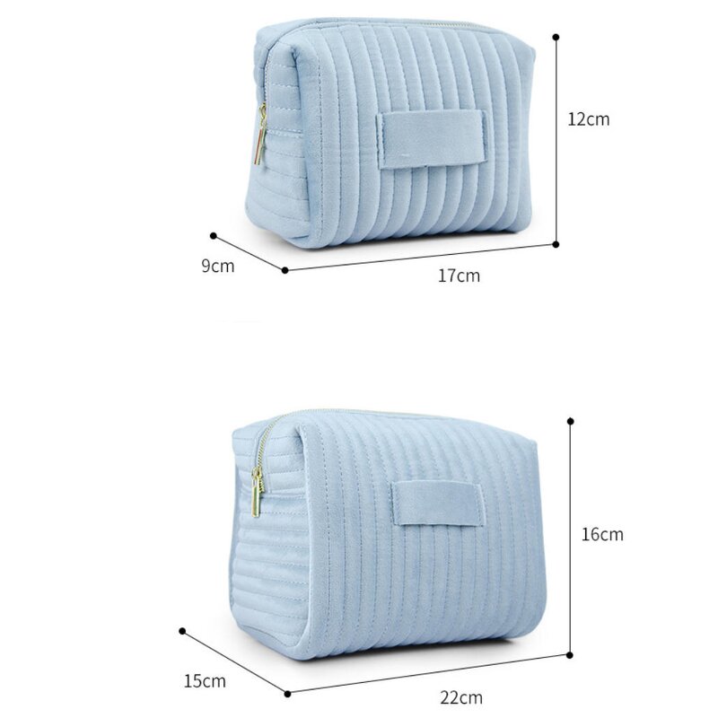 Velvet Cosmetic Bags Supplier - New Personalized Logo Portable Foldable