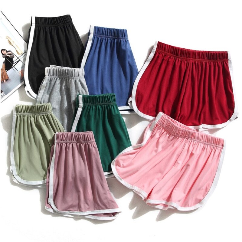 Sports Shorts Manufacturer - 2023 Summer Elastic Drawstring Patchwork Soft