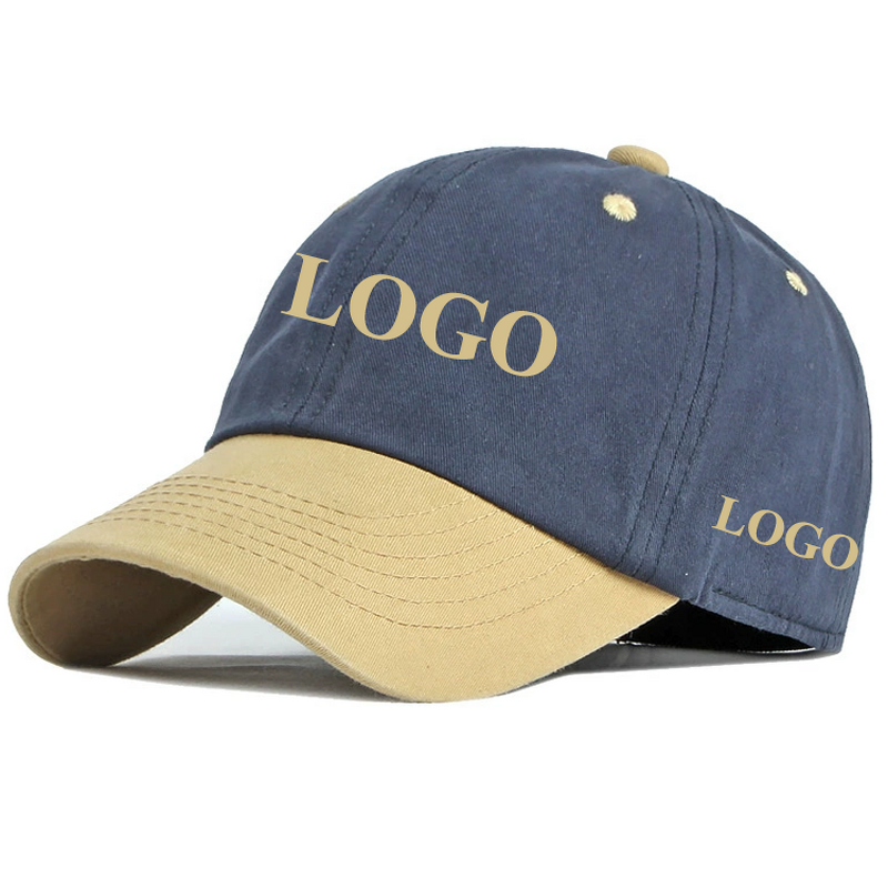 Baseball Caps Manufacturer - Wholesale Custom 3D Embroidered Logo Two Tone