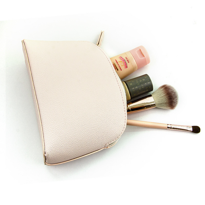 PU Leather Cosmetic Bag Manufacturer - Factory Supply Simple Elegant Waterproof