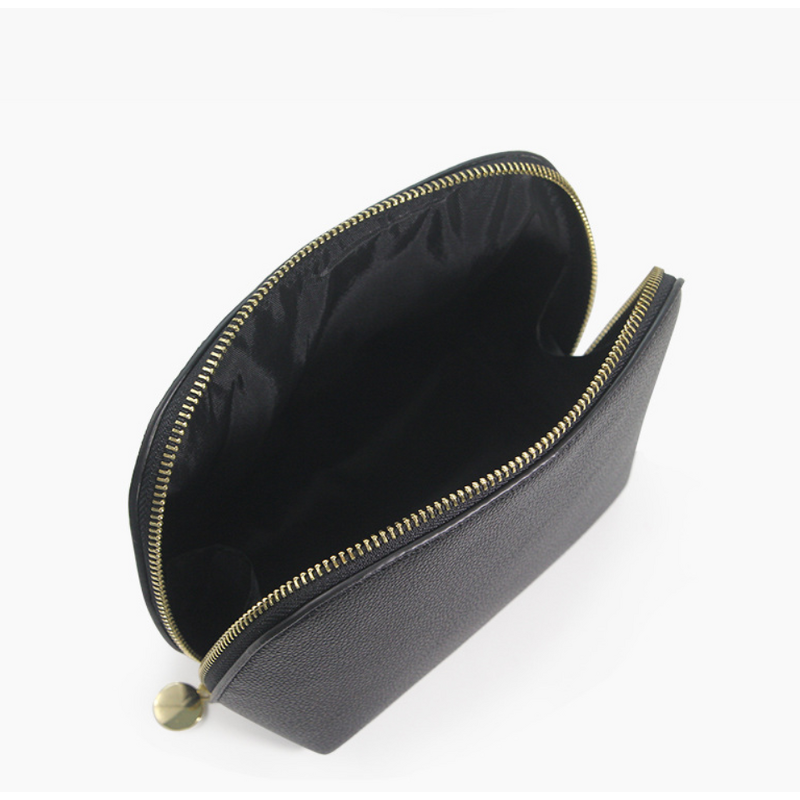 PU Cosmetic Bags Factory - Hot Selling Semi-circular Shell Large Capacity