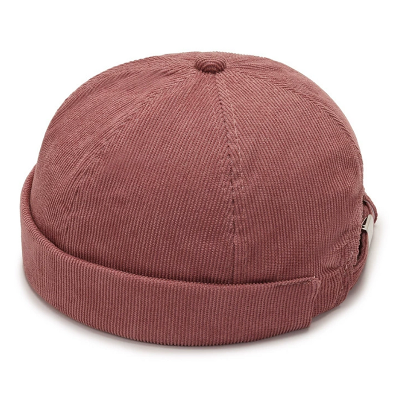 Corduroy Beanie Hats Manufacturer - Wholesale Custom Pure Color Hip Hop