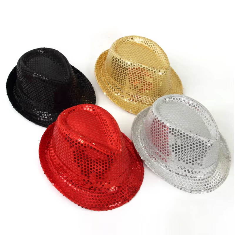 Fedora Hat Factory - Hot New Glitter Cowboy Hat Unisex Hand Drawn Printing