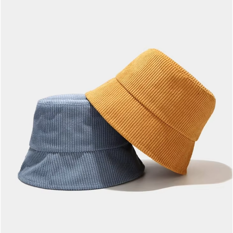 Bucket Hat Supplier - Wholesale Autumn Winter Korean Retro Corduroy Travel