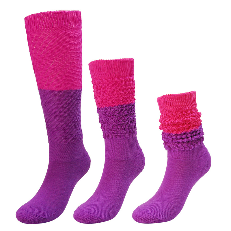 Slouch Socks Factory - Wholesale Custom Logo Ladies Colorful Knitted