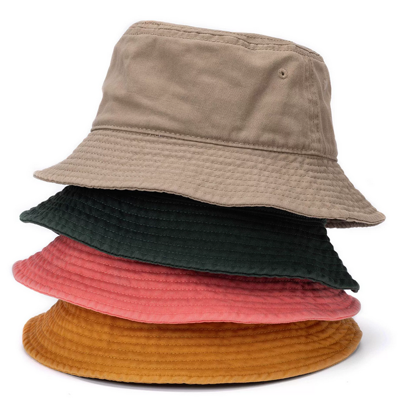 Bucket Hats Factory - Wholesale Custom Pure Cotton Reversible 3D Embroidery