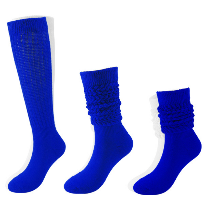 Slouch Socks Manufacturer - Wholesale Colour Loose Stacked Breathable Cotton
