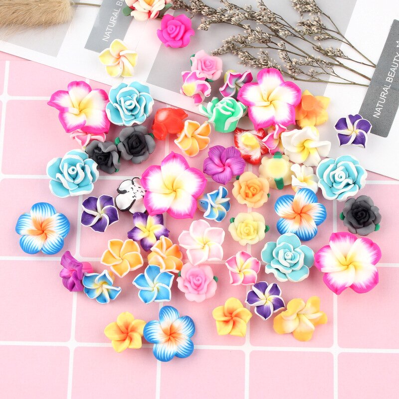 Polymer Clay Flower Craft Factory - Phone Case Jewelry Making DIY