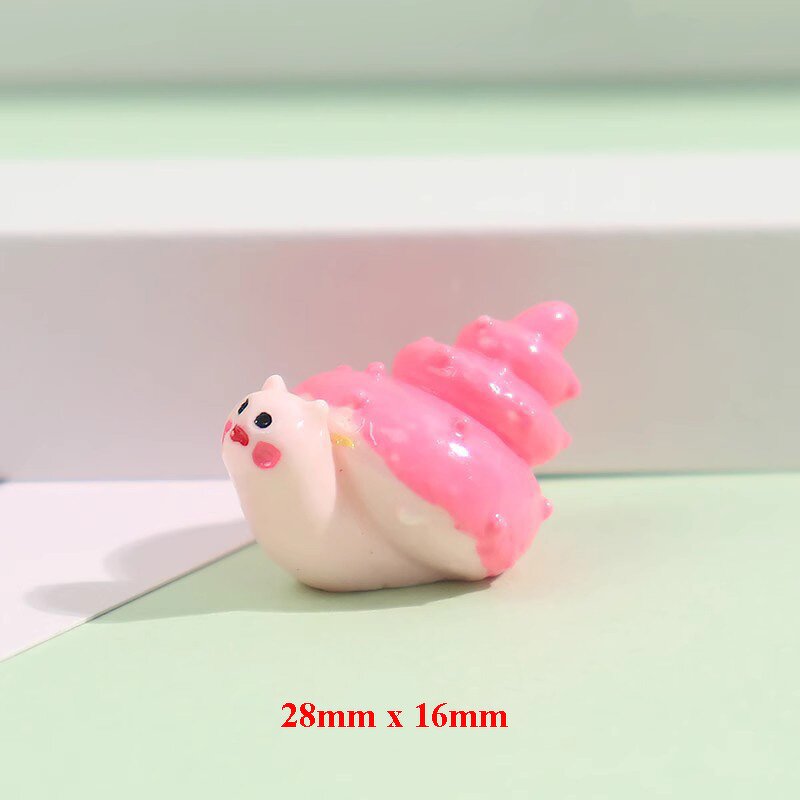 Snail Resin Charm Manufacturer - 3D Artificial Cactus Design Keychain