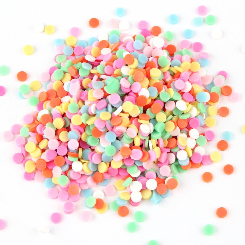 Polymer Clay Sprinkles Manufacturer - 5mm Mini Shapes Slime Filler DIY
