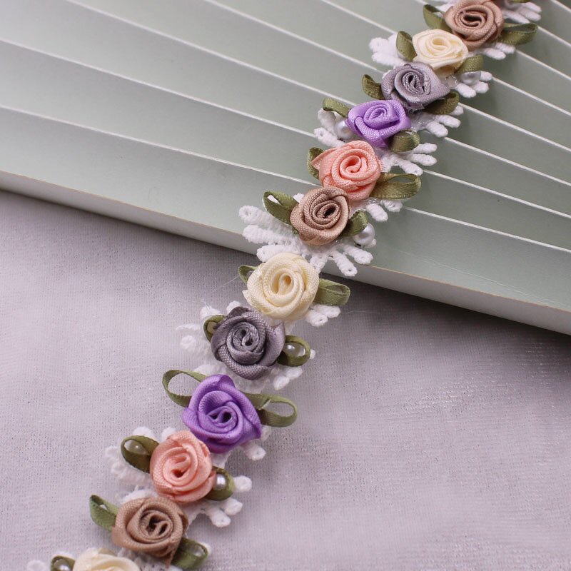 Flower Trim Manufacturer - 3D Rose Water Solution Headband Hair Clip