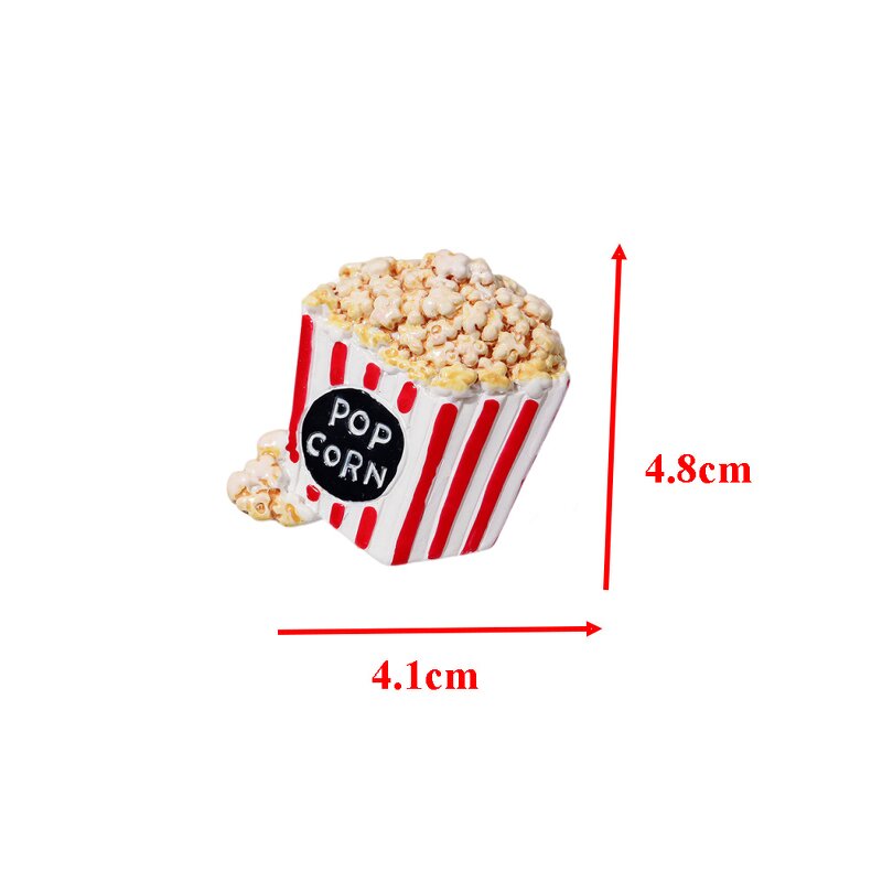 Hamburger Resin Cabochon Manufacturer - Large Flatback Charm Keychain DIY