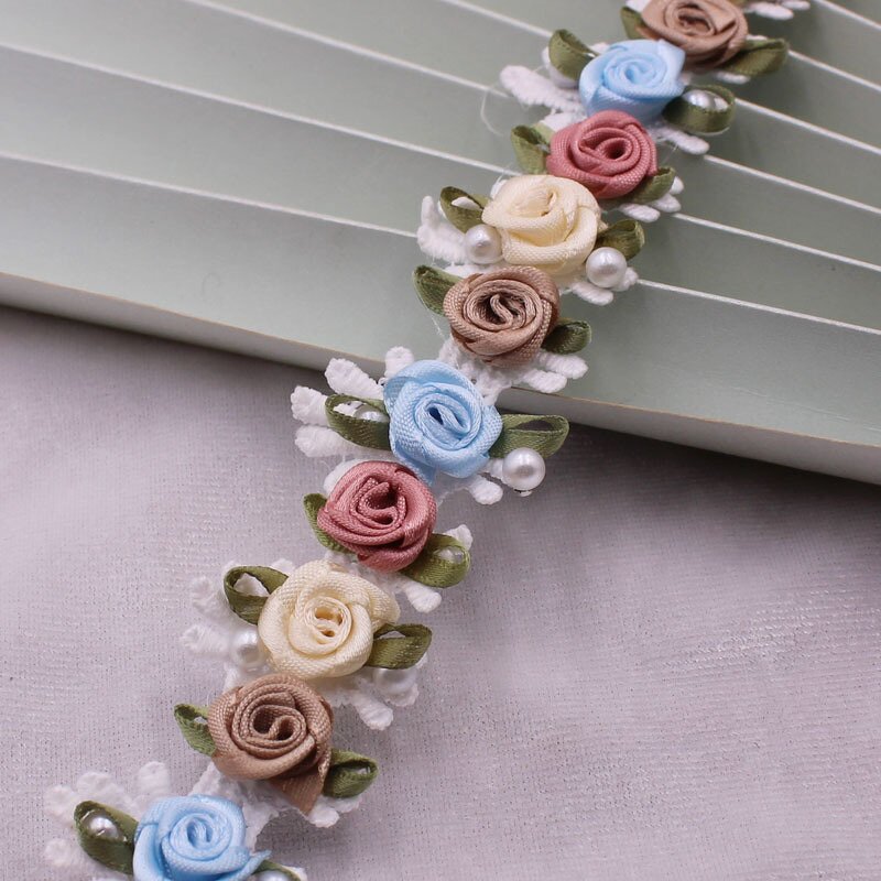 Flower Trim Manufacturer - 3D Rose Water Solution Headband Hair Clip