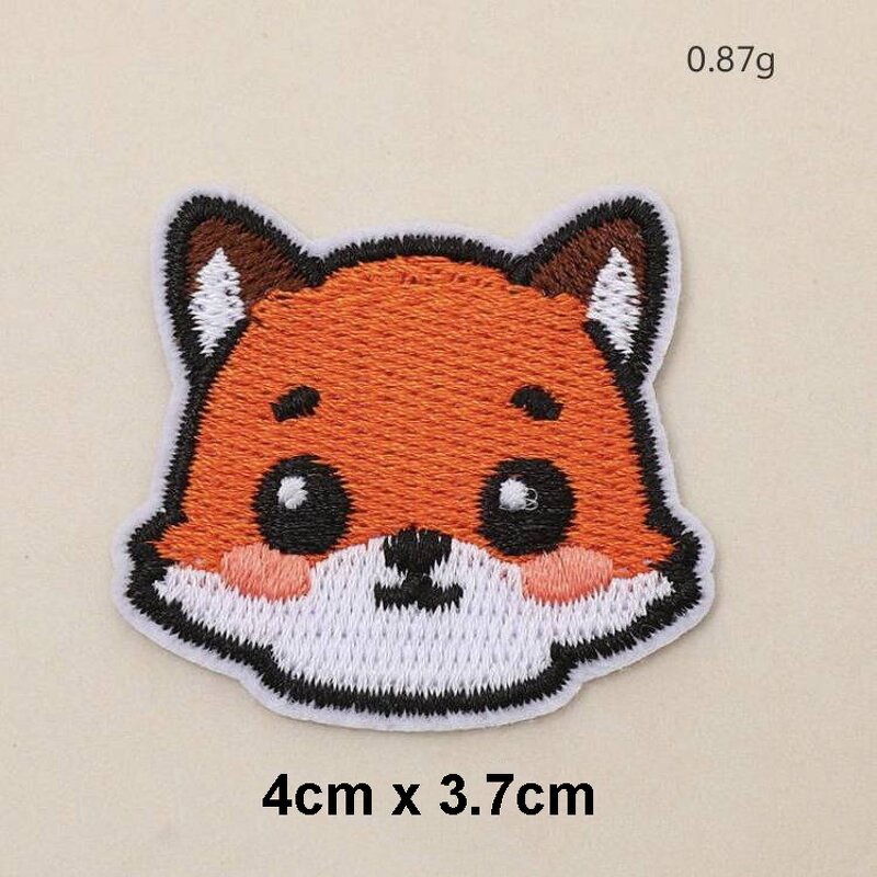 Animal Iron on Patches Factory - Small Head Design for Children Clothes
