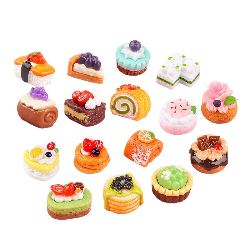 Cake Resin Charm Factory - Mold 3D Miniature DIY Accessories Decoration
