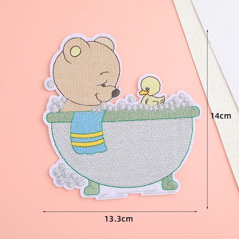 Animal Iron on Patches Manufacturer - Cartoon Large Design Kids Clothing