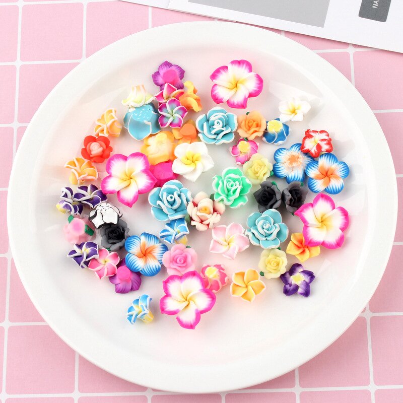 Polymer Clay Flower Craft Factory - Phone Case Jewelry Making DIY