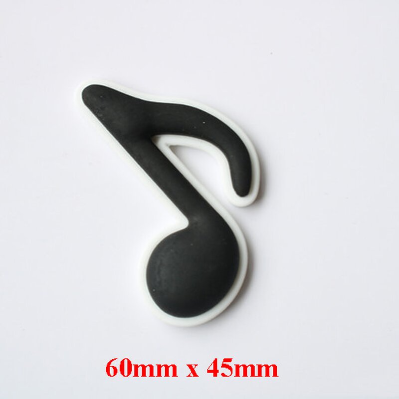Musical Resin Cabochon Factory - Large Flatback Note Guitar Design DIY