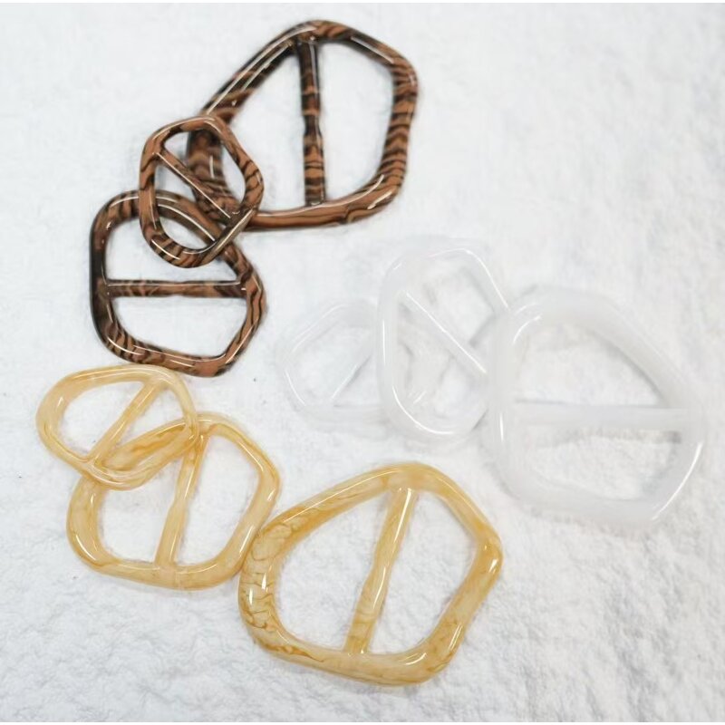 Resin Buckle Factory - Irregular Shape Decorative Ladies Dress