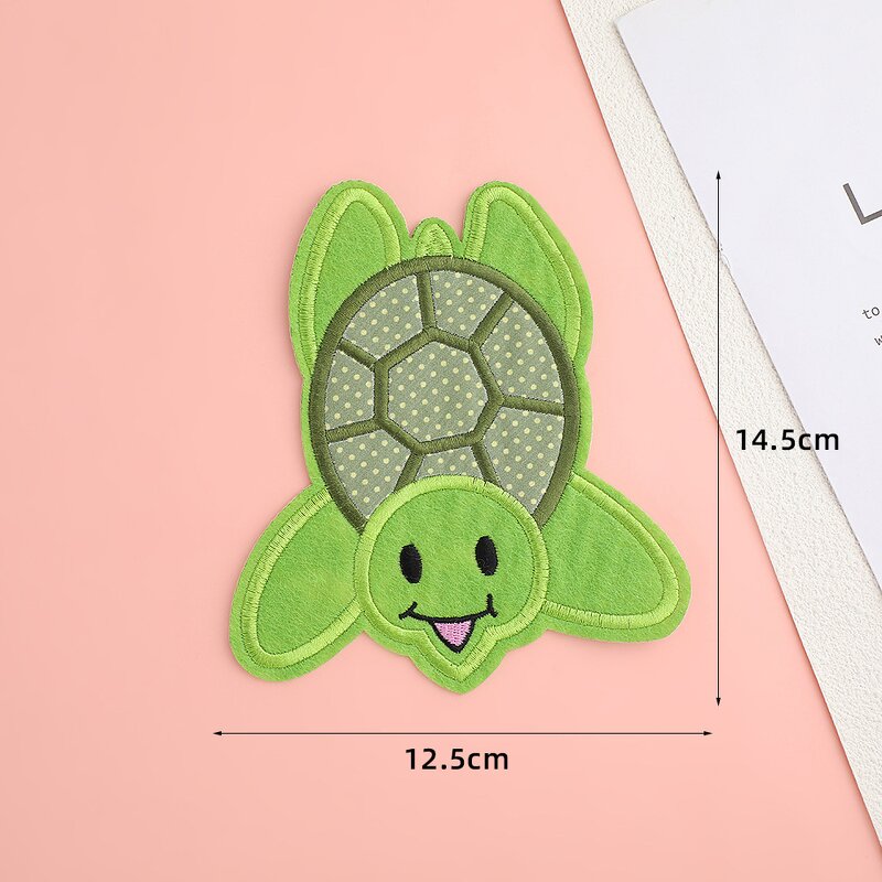 Animal Iron on Patches Manufacturer - Cartoon Large Design Kids Clothing