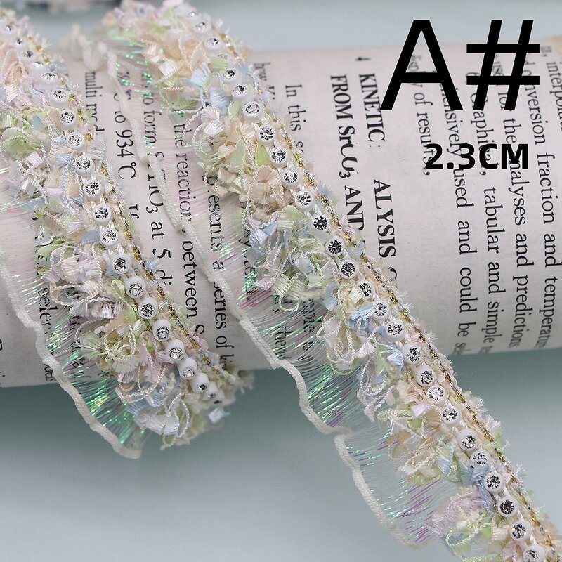 Toothbrush Lace Trim Factory - Fancy Retro Korean Colored Embroidery