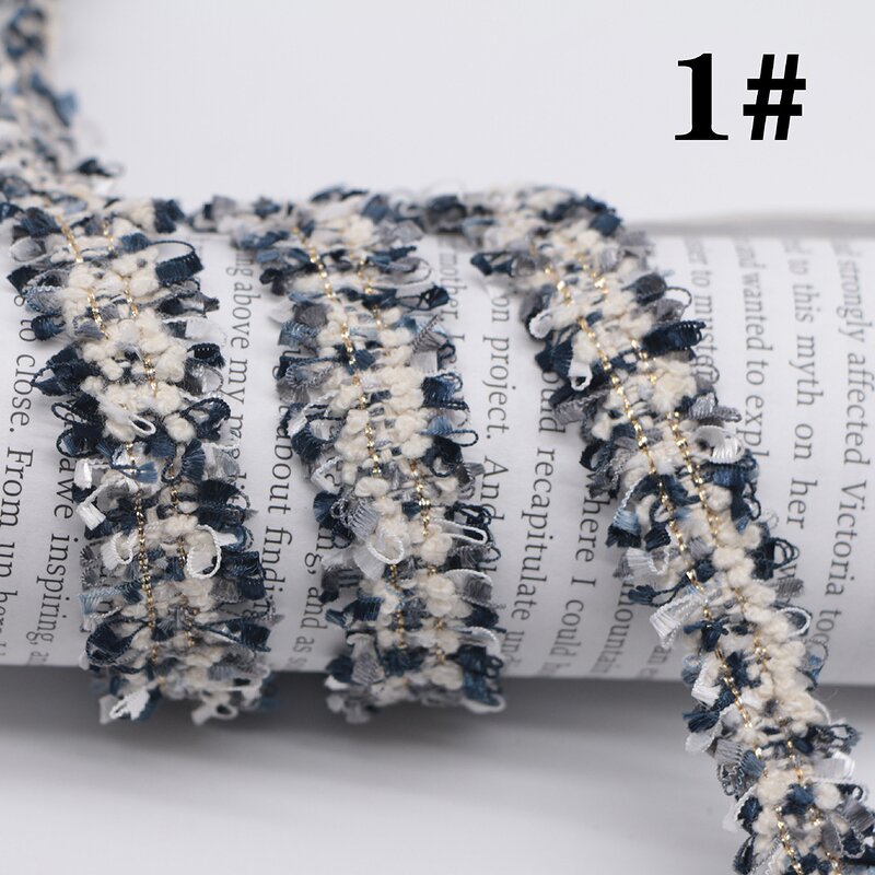 Tweed Lace Trim Factory - 1.5cm Width Woman Clothing Hat Accessories