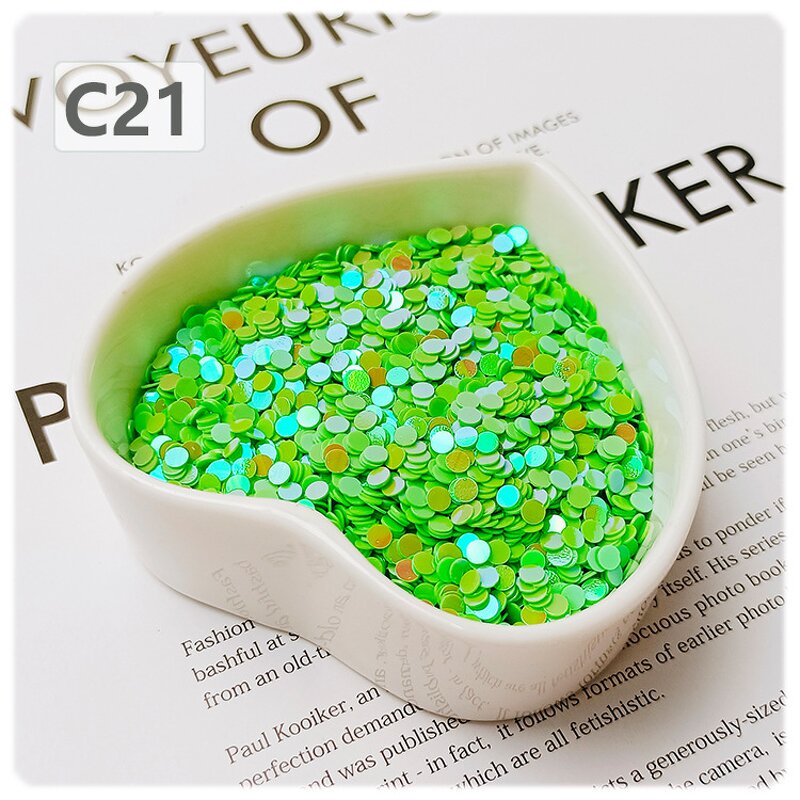 Mini PVC Sequins Factory - 3mm No Hole for Nail Art DIY Decoration