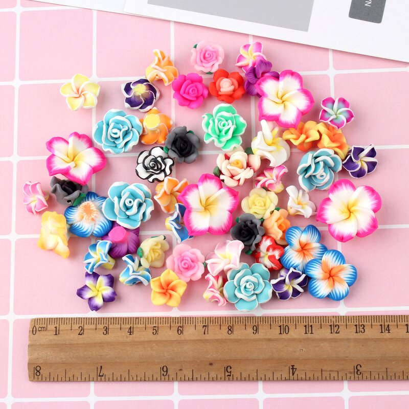 Polymer Clay Flower Craft Factory - Phone Case Jewelry Making DIY