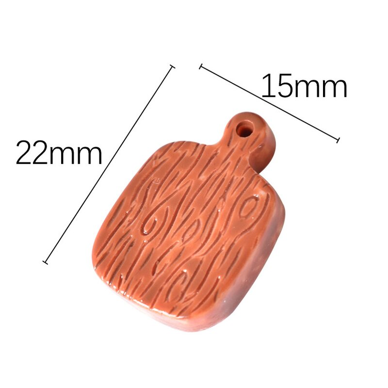 Kitchen Resin Cabochon Factory - 3D Miniature Frying Pan Steak Theme