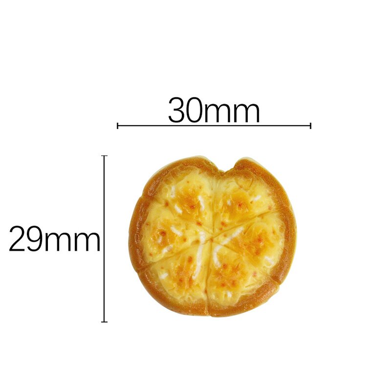 Pizza Resin Cabochon Manufacturer - Custom Artificial Food Flatback DIY