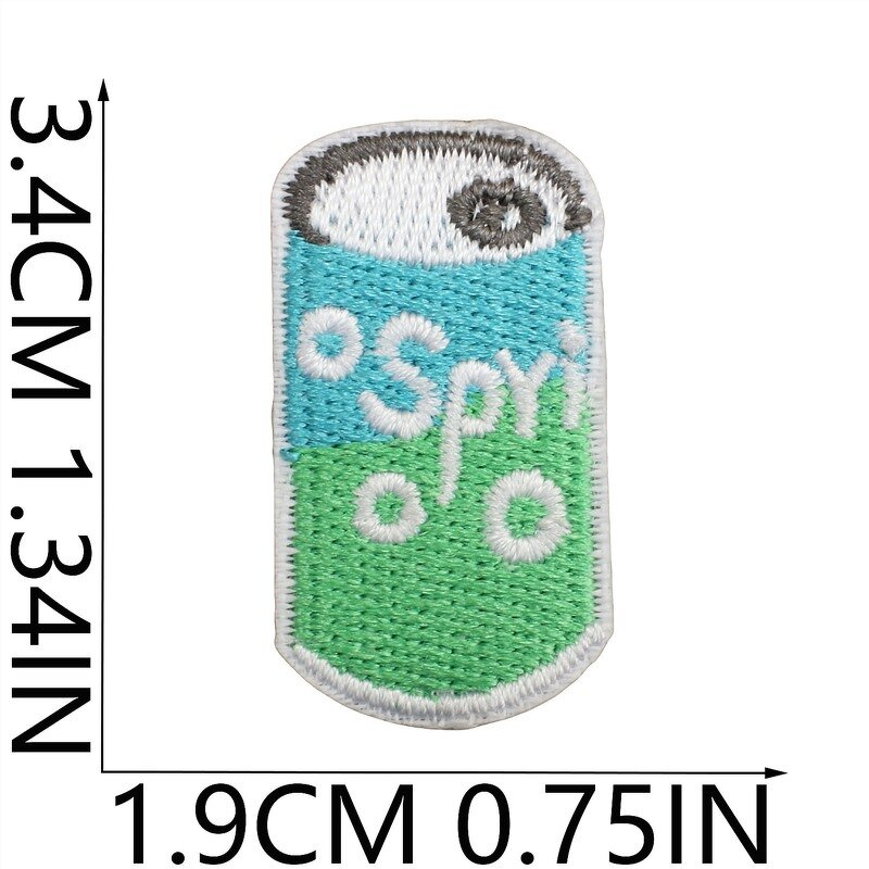 Mini Food Iron on Patches Factory - Ice Cream Fruit Candy Sushi Design