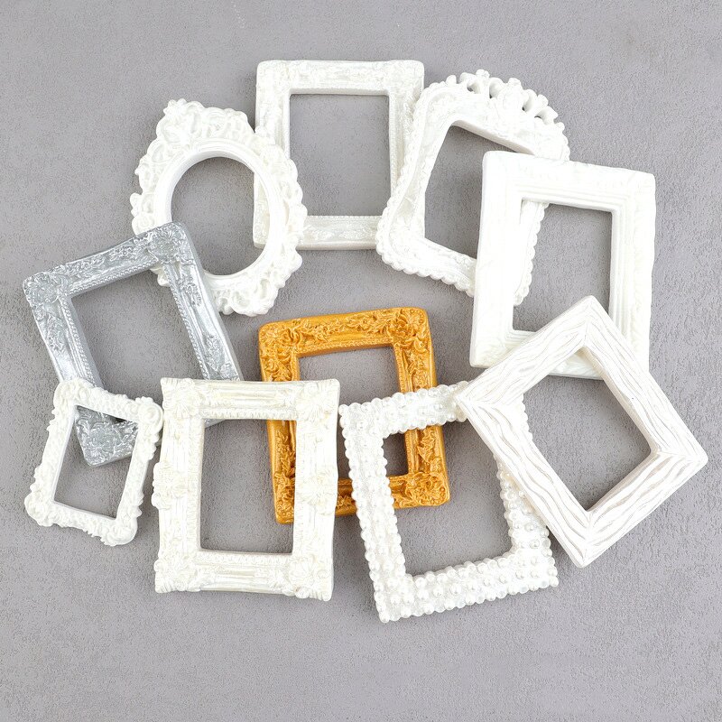 Photo Frame Resin Cabochon Manufacturer - Miniature Rectangle Flatback DIY