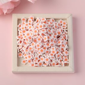 Polymer Clay Slice Manufacturer - Sakura Flower Slice Slime Decoration
