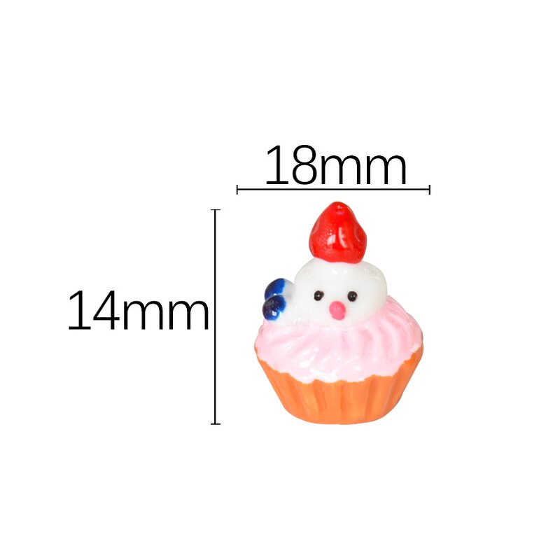 Christmas Food Resin Cabochon Factory - 3D Miniature Santa Snowman DIY