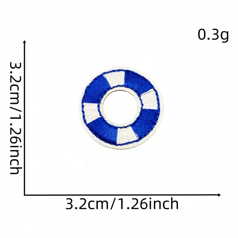 Sea Theme Iron on Patches Manufacturer - Korea Wappen House DIY Webbing