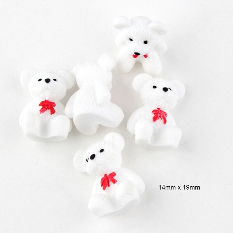 Animal Resin Cabochon Factory - 3D Simulation Bear Dog Cat for Jewelry