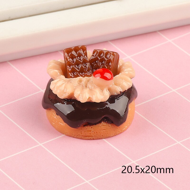 Cake Resin Charm Factory - Mold 3D Miniature DIY Accessories Decoration