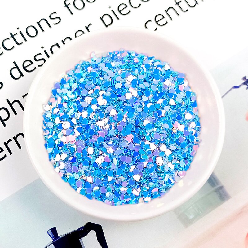 Mini Heart Sequins Manufacturer - Bulk 3mm 4mm for Craft Filling Accessories