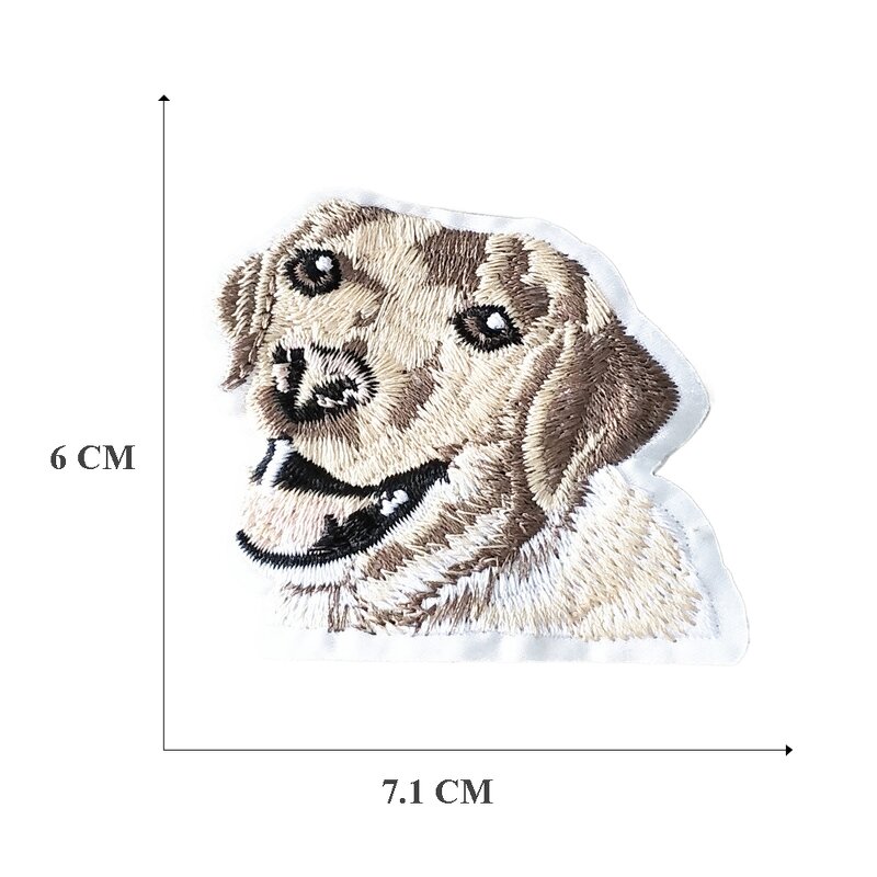 Custom Iron on Patches Manufacturer - Pet Dog Design Felt Fabric DIY