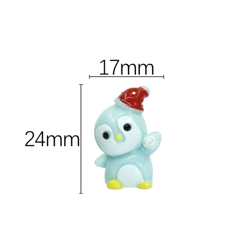 Christmas Resin Cabochon Manufacturer - 3D Miniature Animal House Decoration
