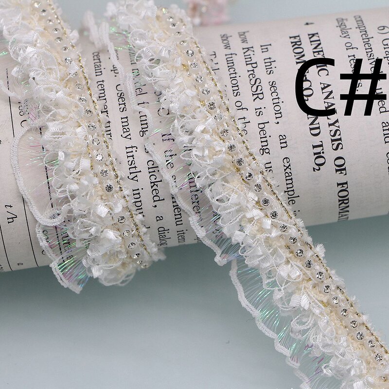 Toothbrush Lace Trim Factory - Fancy Retro Korean Colored Embroidery